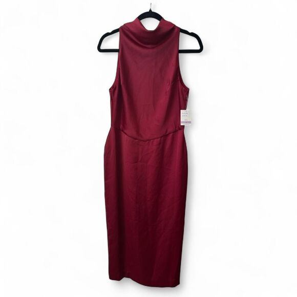 NWT Taylor Evening Dress Red Wine Size 6 - Picture 1 of 2